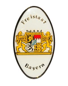 Pin Anstecker Wappen Grenzschild Bayern