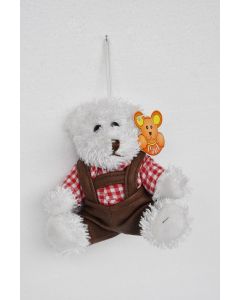 Plüschtier, Teddybär weiss
