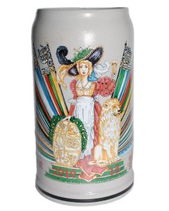 2019 - Wiesn Wirte Krug, Brauereikrug, Bierkrug, Steinkrug, Oktoberfestkrug