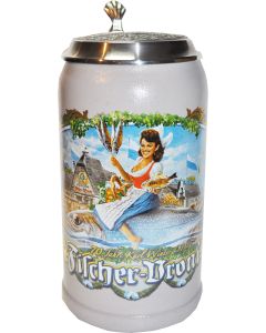 2019 Festzeltkrug Fischer Vroni mit Zinndeckel