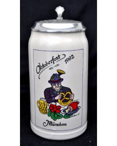 1992 Edmund Mühlbauer mit Zinndeckel