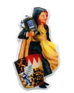 Pin Anstecker Souvenir Münchner Kindl bayrisch Wappen