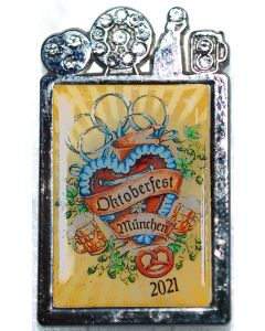 Pin Anstecker Oktoberfest Plakatmotiv 2021 Spezial