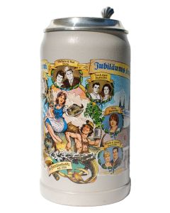 2009 Festzeltkrug Fischer Vroni mit Zinndeckel