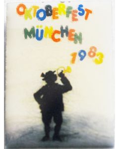 Pin Anstecker Oktoberfest Plakatmotiv 1983