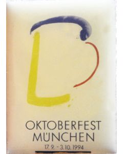 Pin Anstecker Oktoberfest Plakatmotiv 1994