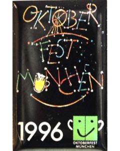 Pin Anstecker Oktoberfest Plakatmotiv 1996