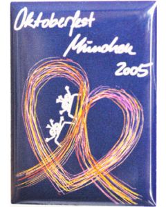 Pin Anstecker Oktoberfest Plakatmotiv 2005