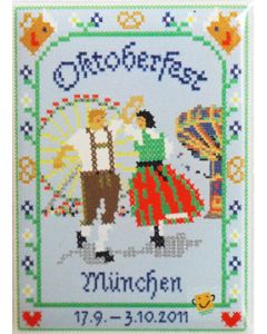 Pin Anstecker Oktoberfest Plakatmotiv 2011