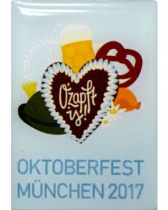 Pin Anstecker Oktoberfest Plakatmotiv 2017
