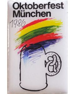 Magnet Oktoberfest Plakatmotiv 1986