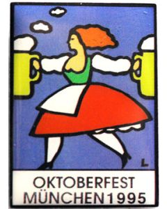 Magnet Oktoberfest Plakatmotiv 1995