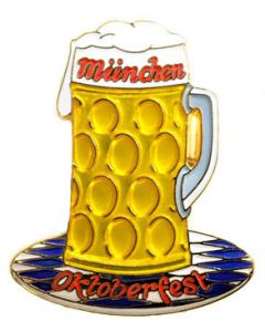 Pin Anstecker Souvenir Maßkrug, Oktoberfest