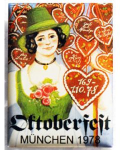 Magnet Oktoberfest Plakatmotiv 1978