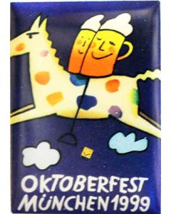 Magnet Oktoberfest Souvenir Plakatmotiv 1999