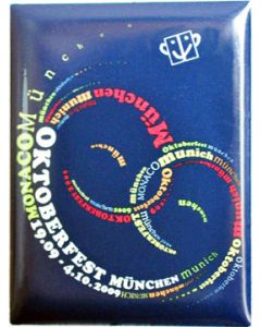 Magnet Oktoberfest Souvenir Plakatmotiv 2009