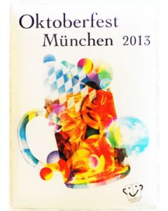 Magnet Oktoberfest Souvenir Plakatmotiv 2013