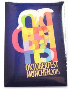 Magnet Oktoberfest Souvenir Plakatmotiv 2015