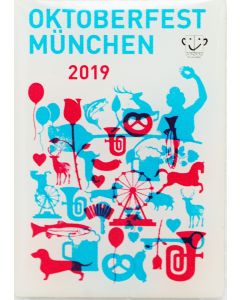 Pin Anstecker Oktoberfest Plakatmotiv 2019