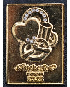 Pin Plakatmotiv Oktoberfest Gold 2023