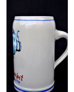 1980 - Offizieller Oktoberfestkrug Plakatmotiv, Jahrgangskrug, Wiesnkrug