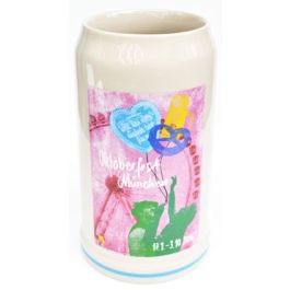 2016 - Offizieller Oktoberfestkrug Plakatmotiv, Jahrgangskrug, Wiesnkrug