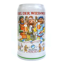 2016 - Wiesn Wirte Krug, Brauereikrug, Bierkrug, Steinkrug, Oktoberfestkrug