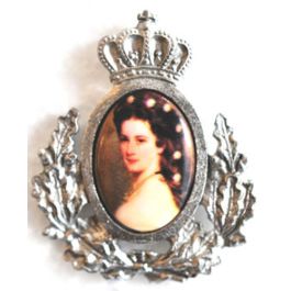 Pin Anstecker Persönlichkeiten Elisabeth Amalie Eugeni mit Altsibler