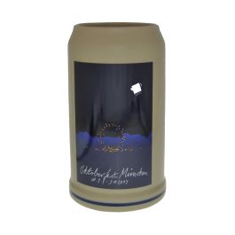 2004 - Offizieller Oktoberfestkrug Plakatmotiv, Jahrgangskrug, Wiesnkrug