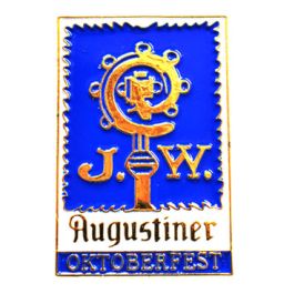 Augustiner Pin blau