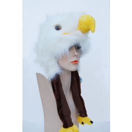 Spaß Hut Adler weiss