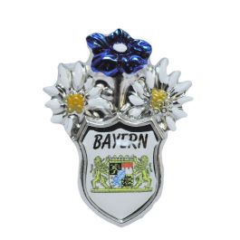 Pin Anstecker Souvenir Edelweis Bayern