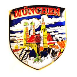 Pin Anstecker Souvenir München Rathaus