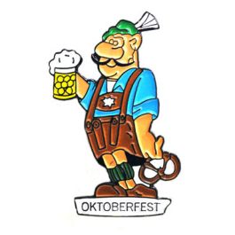 Pin Anstecker Souvenir Bayer Bier und Breze