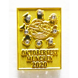 Pin Plakatmotiv Oktoberfest Gold 2020