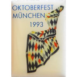 Pin Anstecker Oktoberfest Plakatmotiv 1993