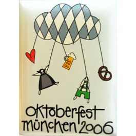 Pin Anstecker Oktoberfest Plakatmotiv 2006