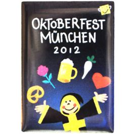 Pin Anstecker Oktoberfest Plakatmotiv 2012