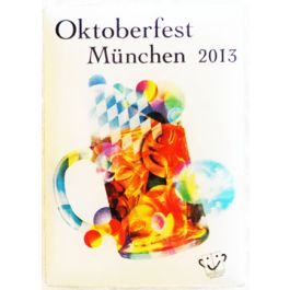 Pin Anstecker Oktoberfest Plakatmotiv 2013