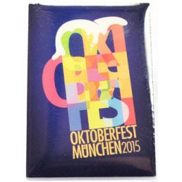 Pin Anstecker Oktoberfest Plakatmotiv 2015