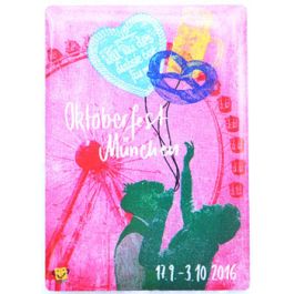 Pin Anstecker Oktoberfest Plakatmotiv 2016