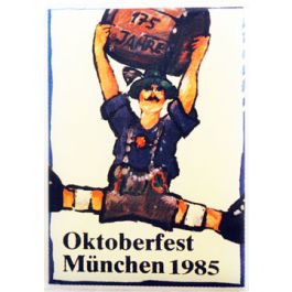 Magnet Oktoberfest Plakatmotiv 1985