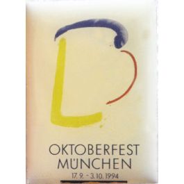 Magnet Oktoberfest Plakatmotiv 1994
