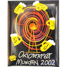 Magnet Oktoberfest Plakatmotiv 2002