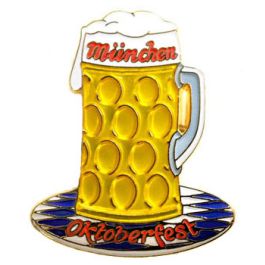 Pin Anstecker Souvenir Maßkrug, Oktoberfest
