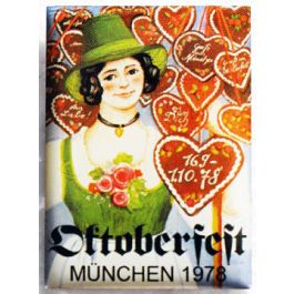 Magnet Oktoberfest Plakatmotiv 1978