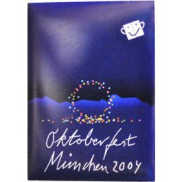 Magnet Oktoberfest Souvenir Plakatmotiv 2004