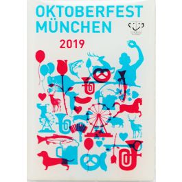 Pin Anstecker Oktoberfest Plakatmotiv 2019