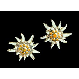 Edelweiß Ohrstecker