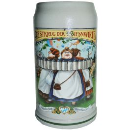 2012 - Wiesn Wirte Krug, Brauereikrug, Bierkrug, Steinkrug, Oktoberfestkrug